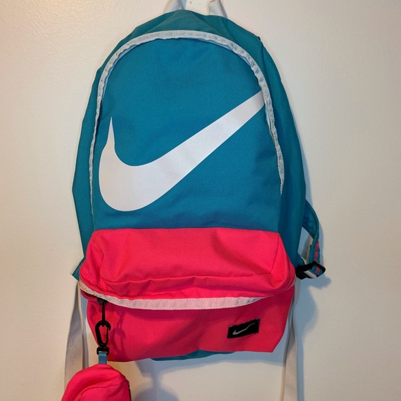 nike mesh backpack teal